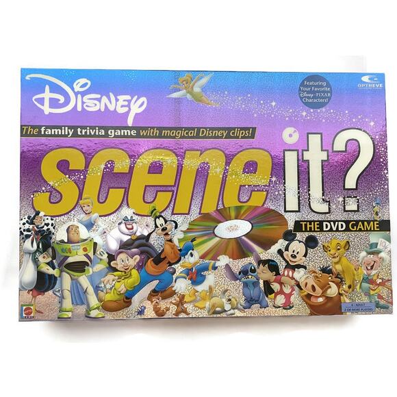 Disney Scene It Family Trivial DVD Game - Picture 1 of 9